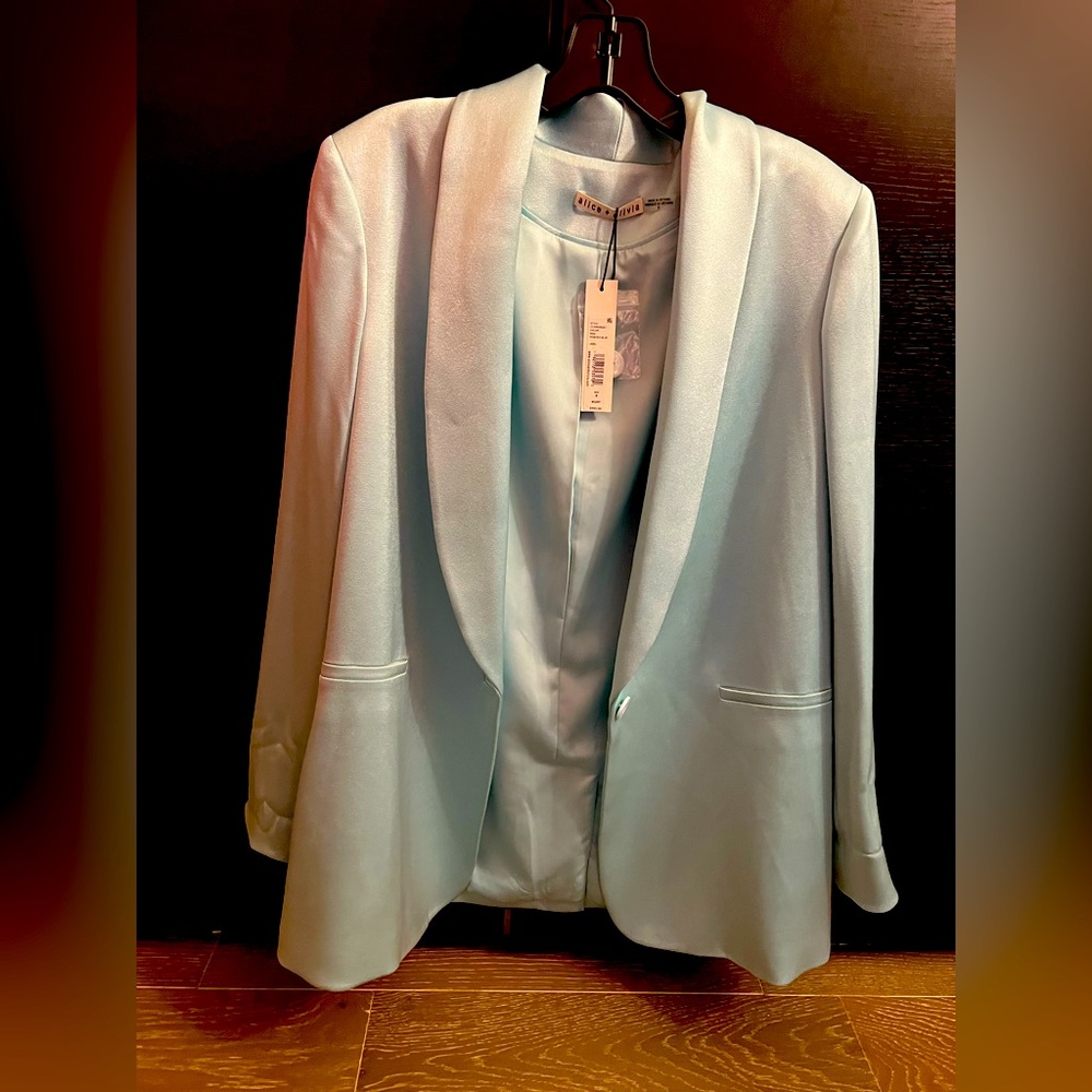 Light blue blazer